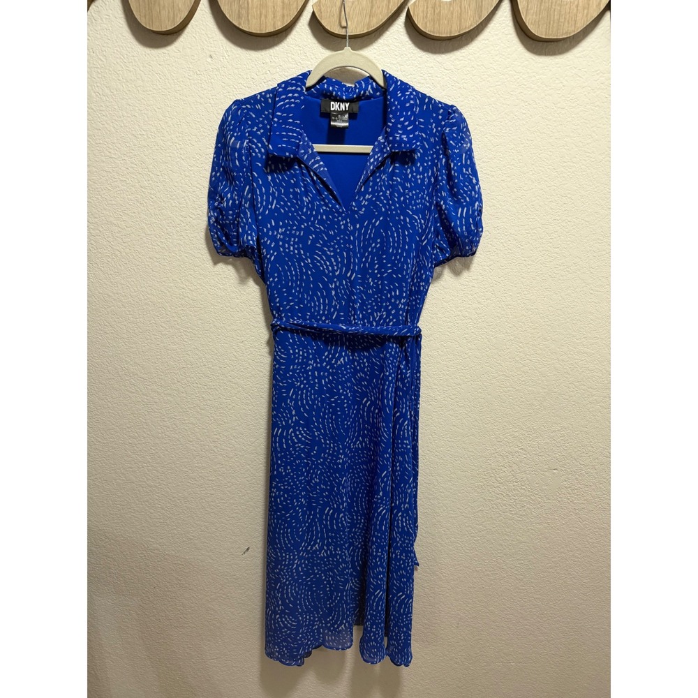 DKNY Blue Dress Size 10
